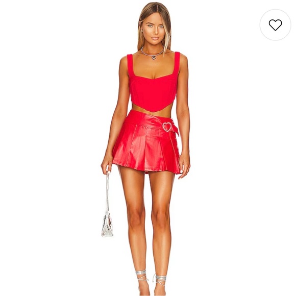 More to Come Millie Pleated Mini Skirt - Picture 1 of 5